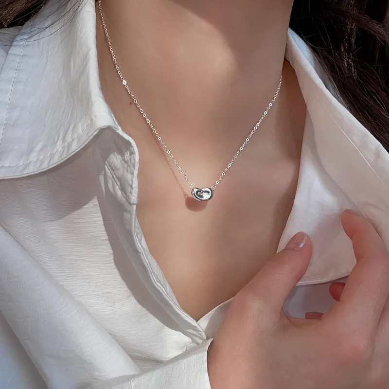 EAR PARTNER 925 Sterling Silver Necklaces Women's-4