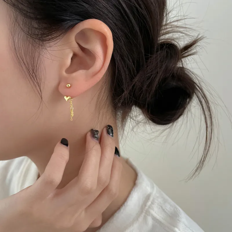 EAR PARTNER 999 Fine Silver Earrings Women's-1