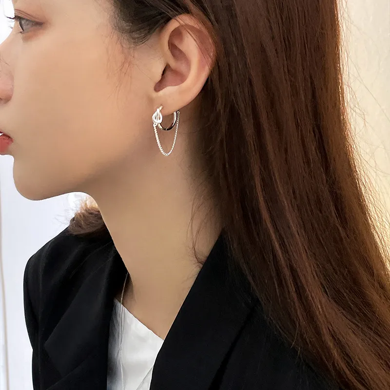EAR PARTNER 925 Sterling Silver Earrings Women's-1