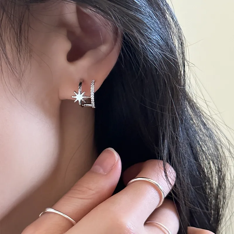 EAR PARTNER Copper Earrings Women's-4