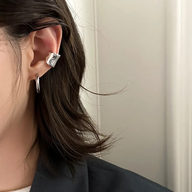 EAR PARTNER Copper Clip On Earrings Women's-5