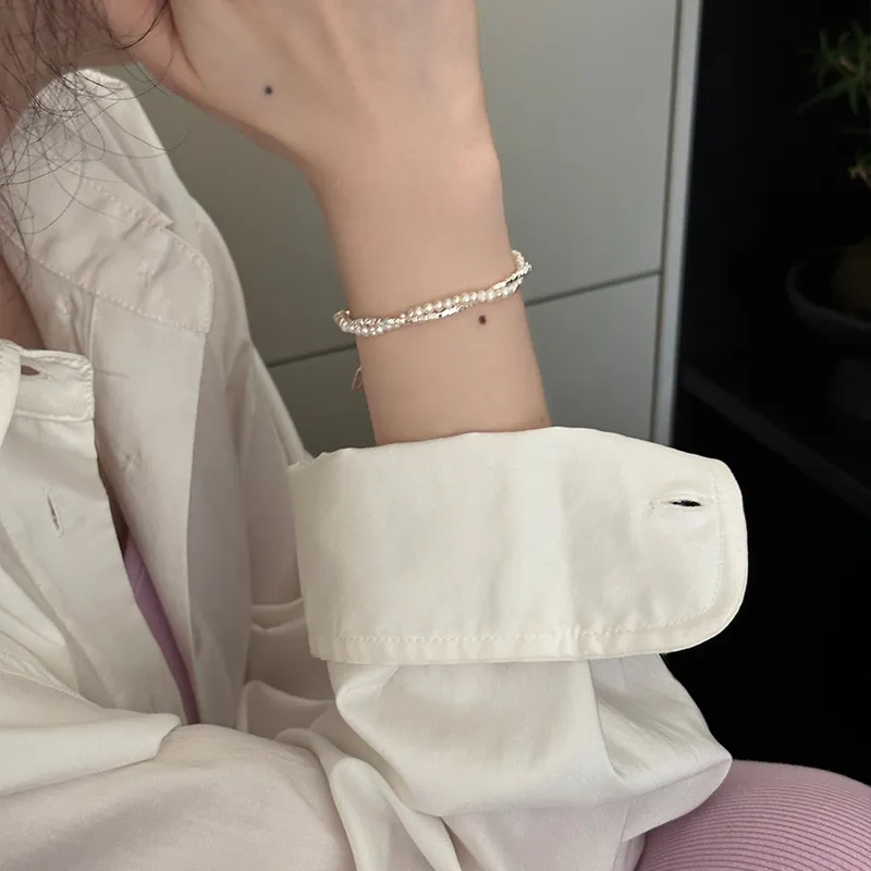 EAR PARTNER 925 Sterling Silver Bracelets Women's-2