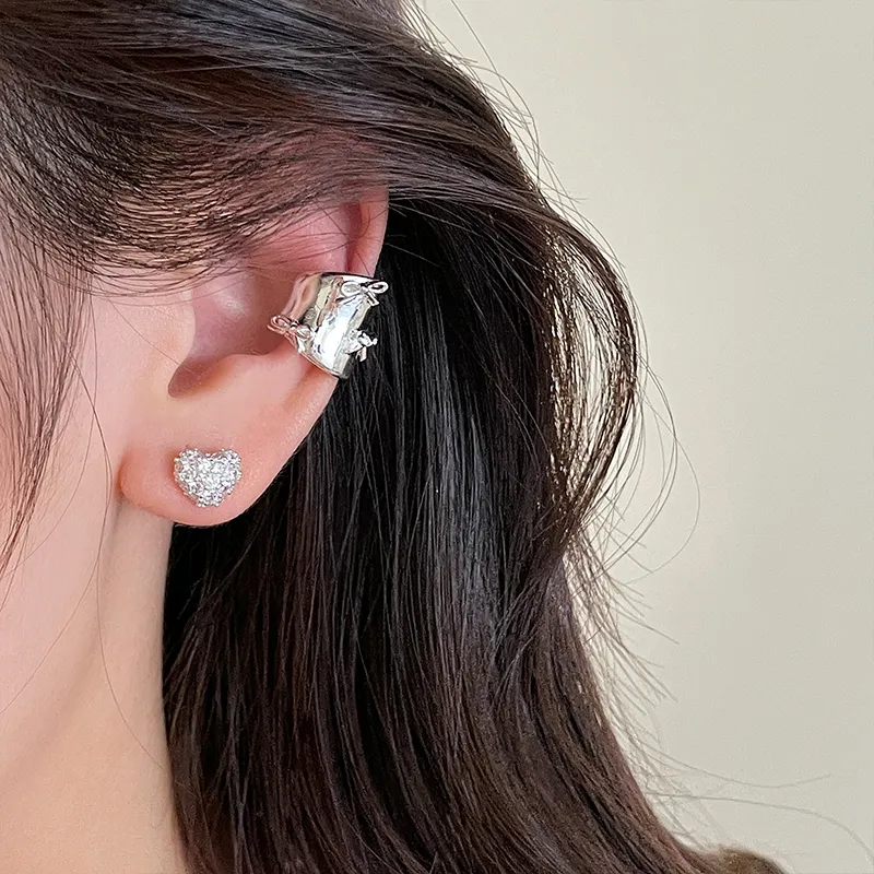 EAR PARTNER Copper Clip On Earrings Women's-1