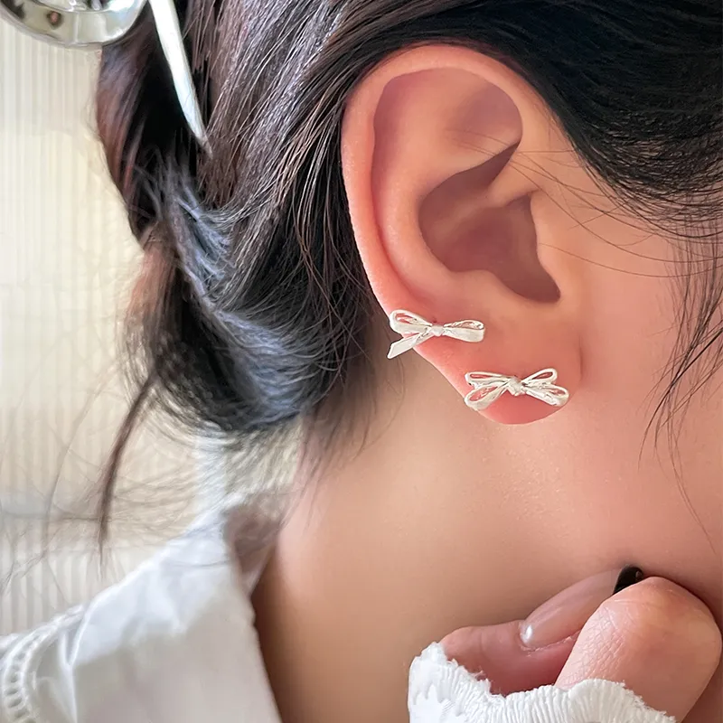 EAR PARTNER 925 Sterling Silver Stud Earrings Women's-4
