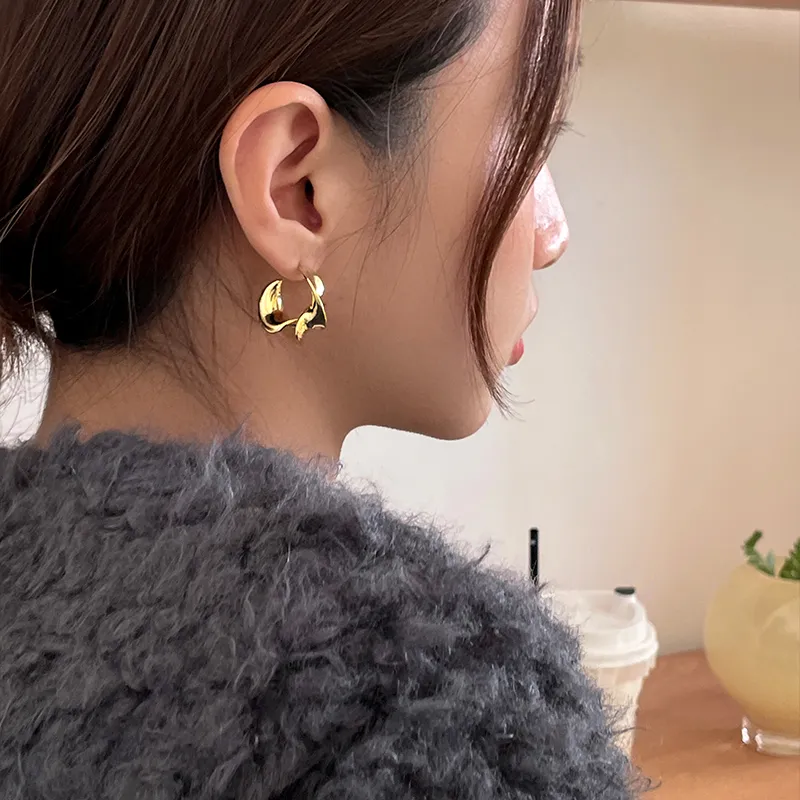 EAR PARTNER 925 Sterling Silver Stud Earrings Women's-1