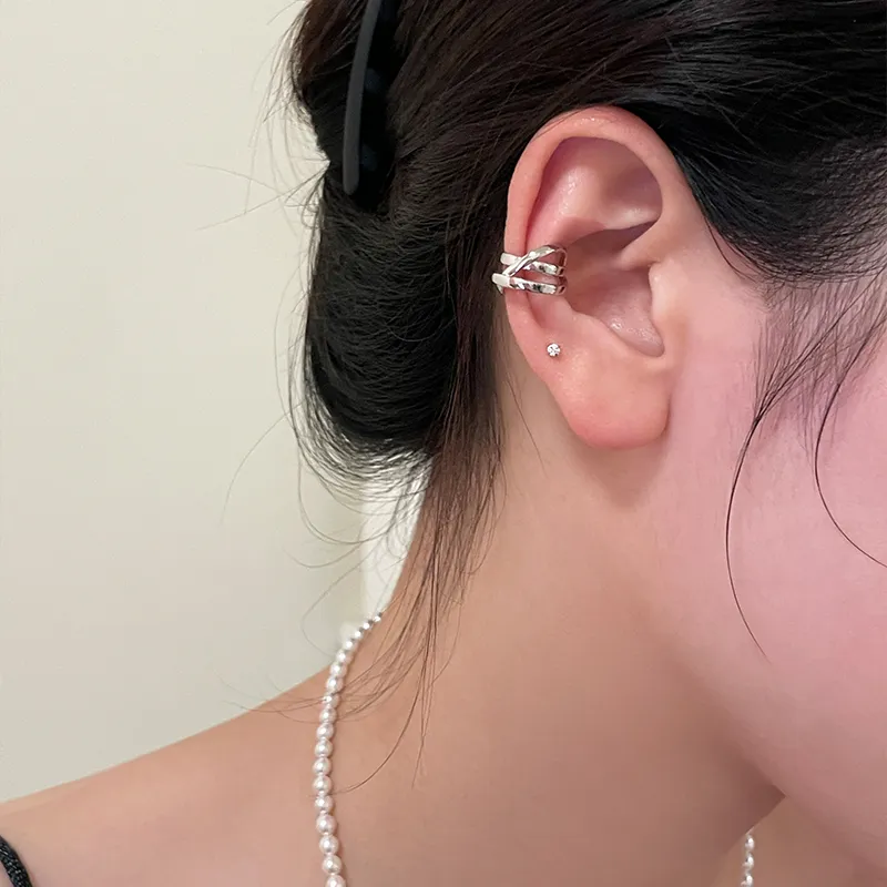 EAR PARTNER Copper Clip On Earrings Women's-6