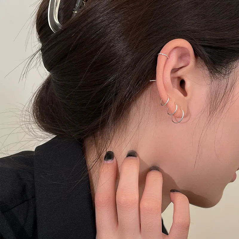 EAR PARTNER 999 Fine Silver Earrings Women's-1