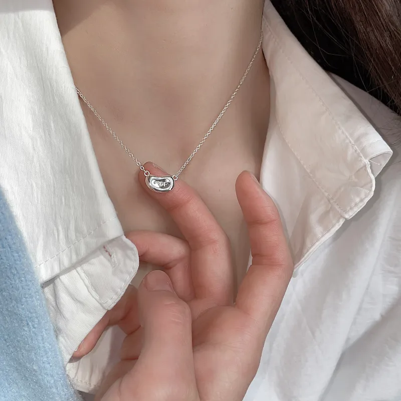 EAR PARTNER 925 Sterling Silver Necklaces Women's-3