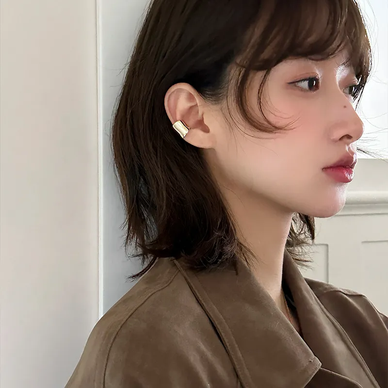EAR PARTNER Copper Clip On Earrings Women's-3