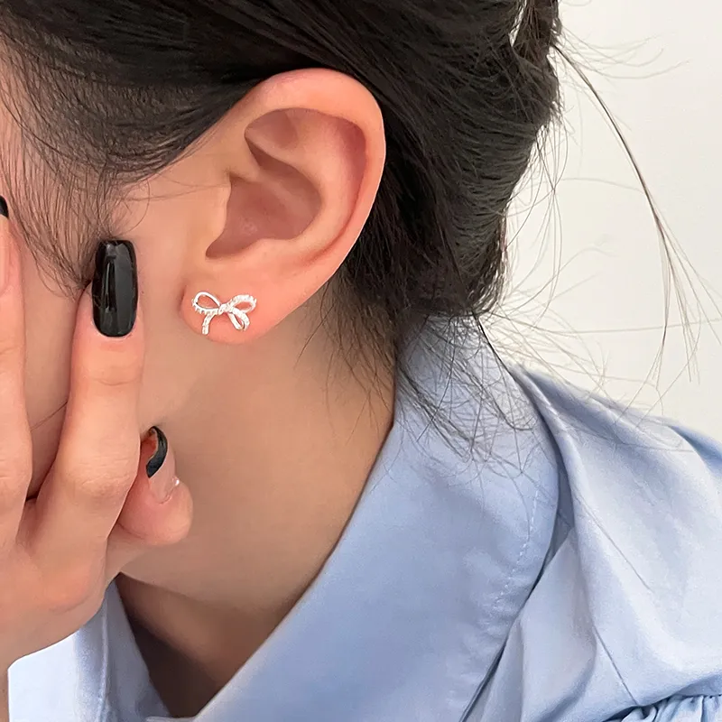 EAR PARTNER 925 Sterling Silver Stud Earrings Women's-3