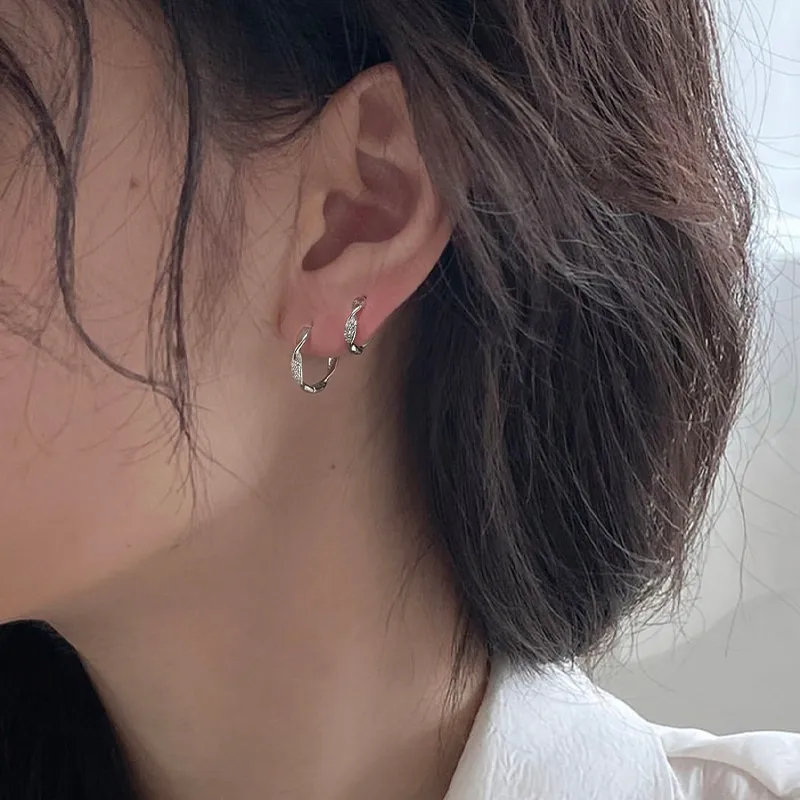 EAR PARTNER 925 Sterling Silver Stud Earrings Women's-2