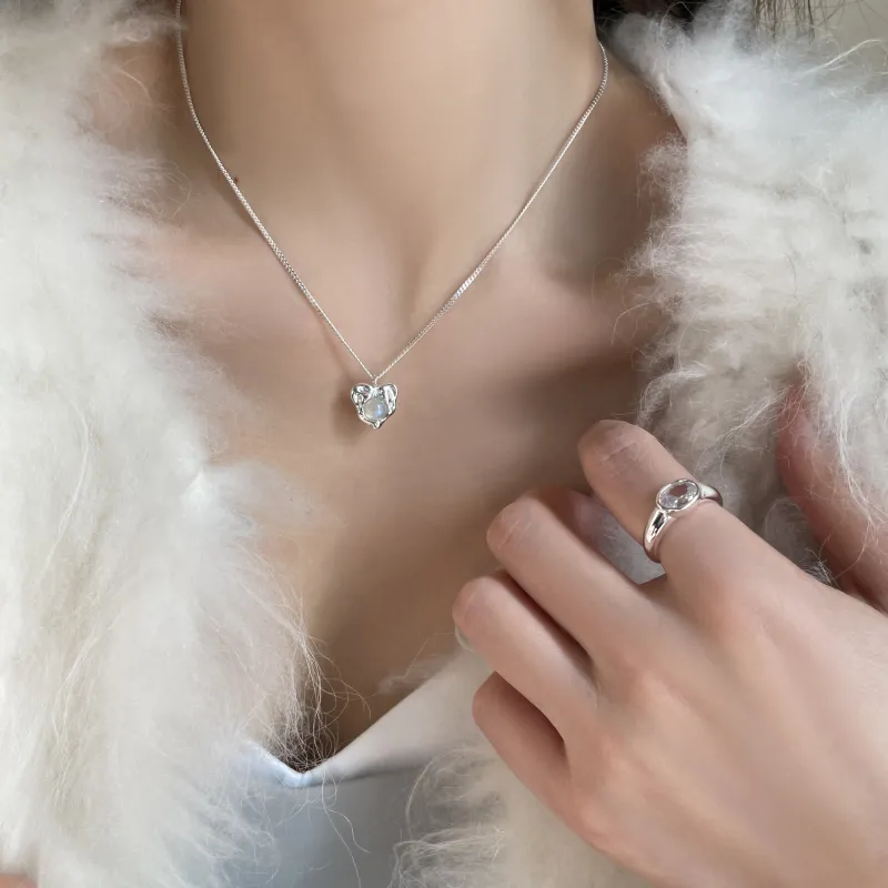 EAR PARTNER 925 Sterling Silver Necklaces Women's-1