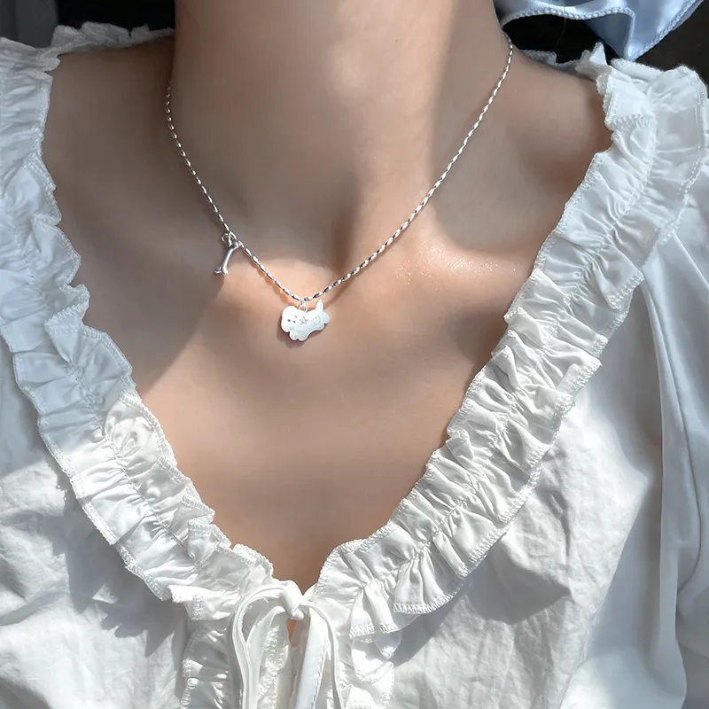EAR PARTNER 925 Sterling Silver Necklaces Women's-1