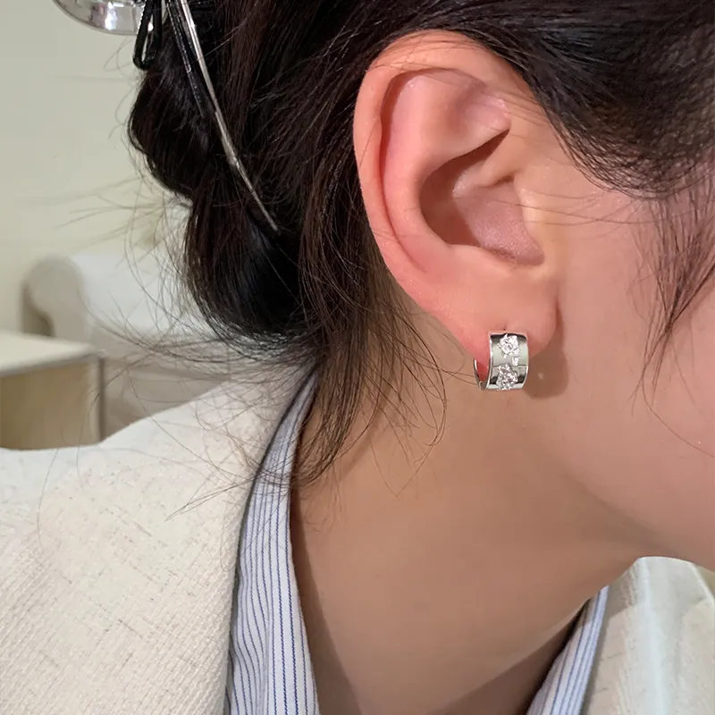 EAR PARTNER 925 Sterling Silver Earrings Women's-2