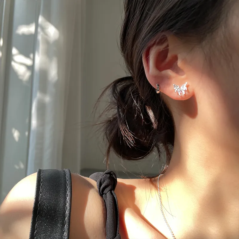 EAR PARTNER 925 Sterling Silver Earring Studs Women's-2