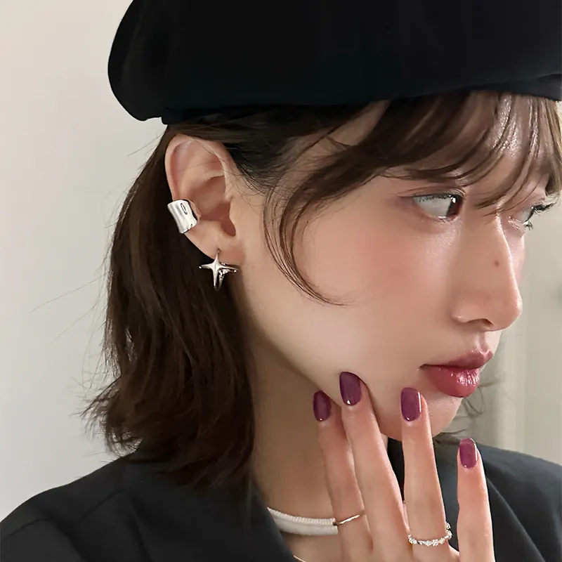 EAR PARTNER Copper Clip On Earrings Women's-6