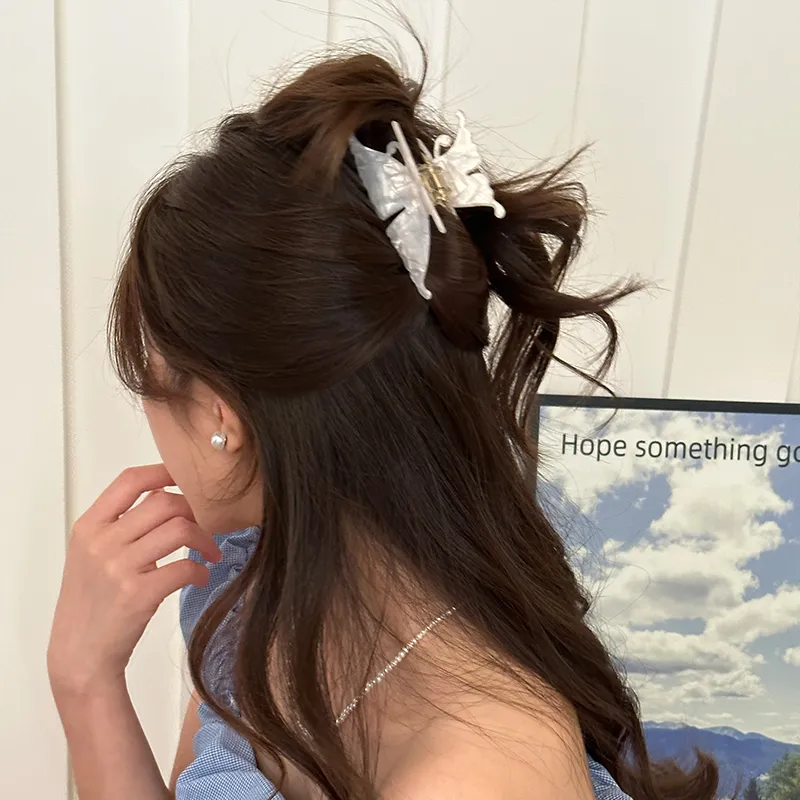 EAR PARTNER Acetate Hair Clips Women's-1