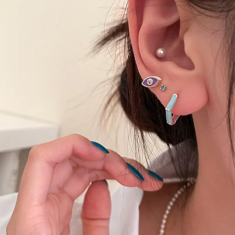 EAR PARTNER 925 Sterling Silver Earrings Women's-2