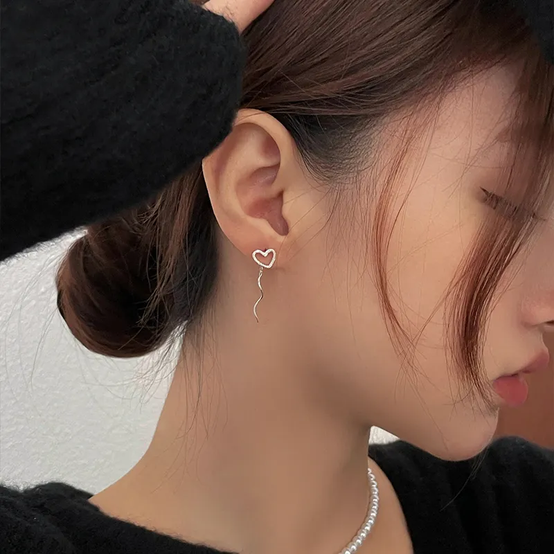 EAR PARTNER 999 Fine Silver Drop Earrings Women's-2