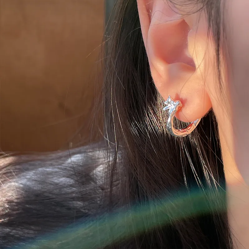 EAR PARTNER 925 Silver Needles Earrings Women's-3