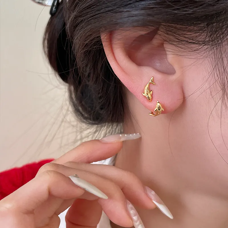EAR PARTNER 925 Sterling Silver Stud Earrings Women's-2