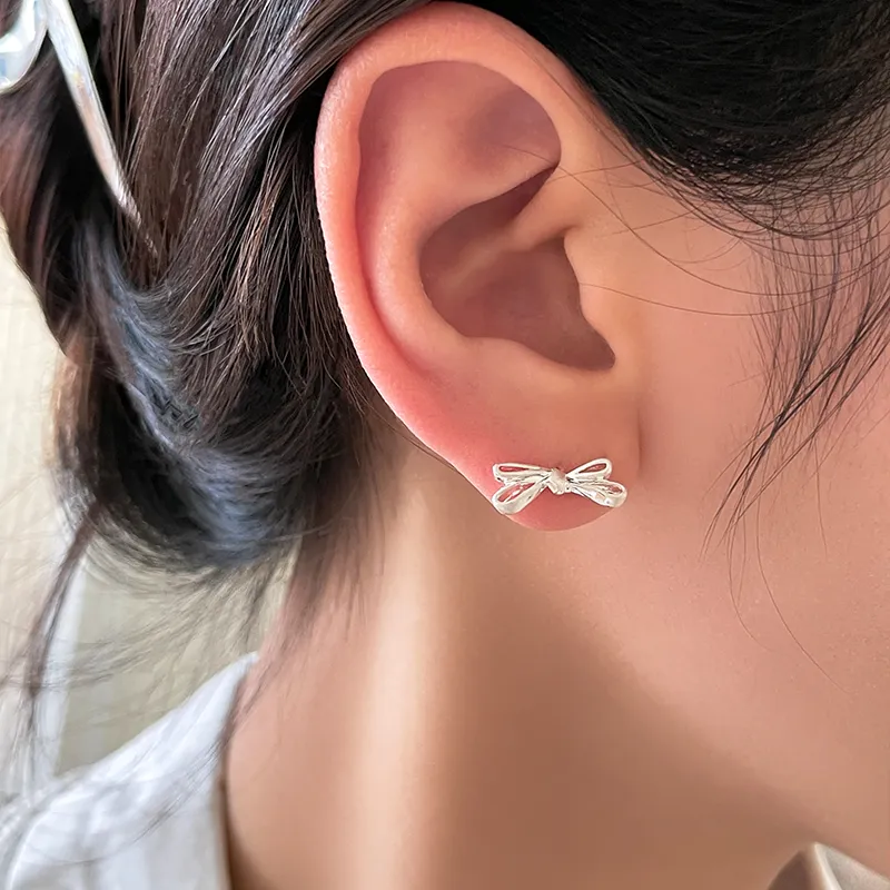 EAR PARTNER 925 Sterling Silver Stud Earrings Women's-3
