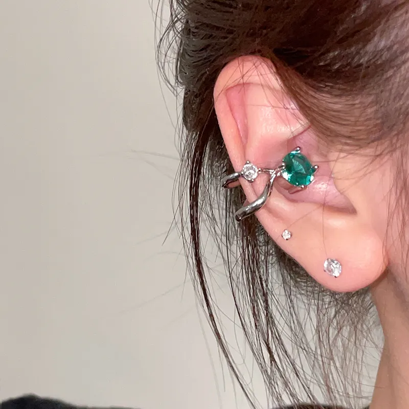 EAR PARTNER Copper Clip On Earrings Women's-3