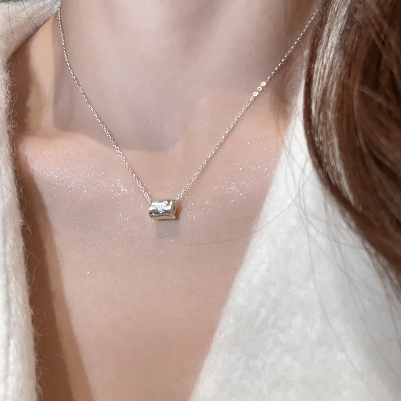 EAR PARTNER 925 Sterling Silver Necklaces Women's-5