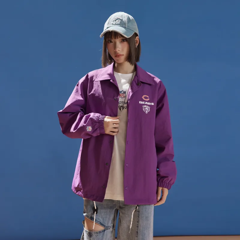 NFL Jackets Coats Unisex Purple-2
