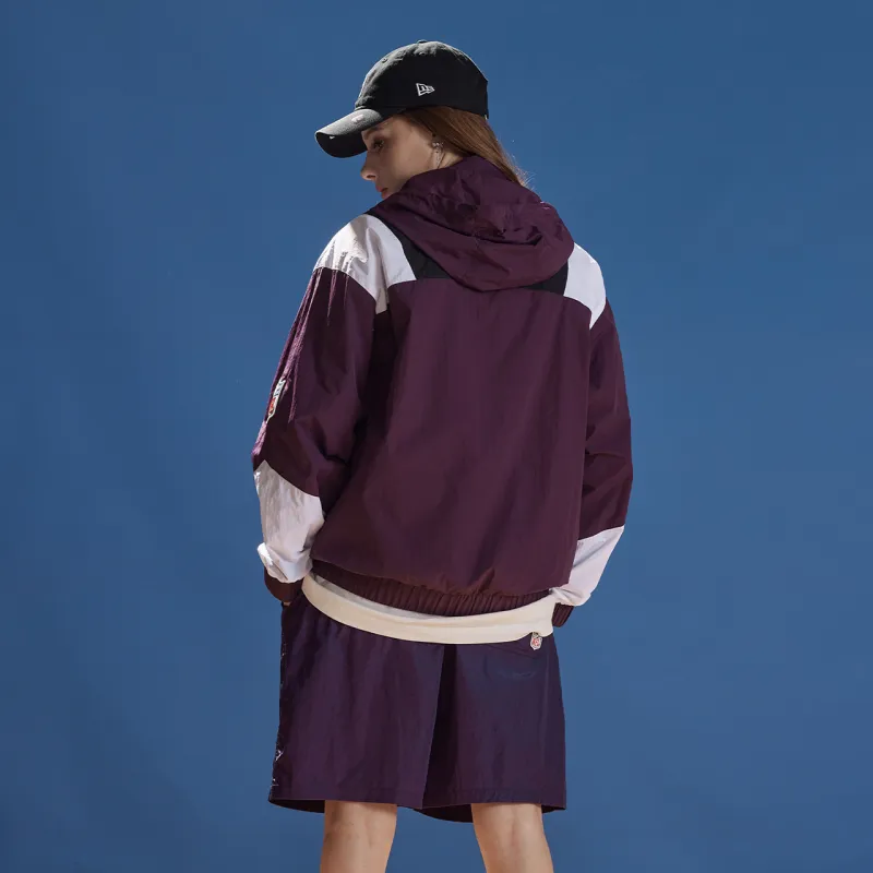 NFL Jackets Coats Unisex Plum Purple-3