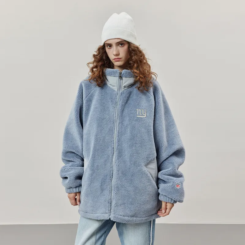 NFL Puffer Jacket Unisex Blue Gray-2