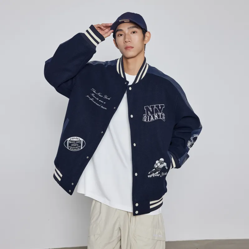 NFL Puffer Jacket Unisex Dark Blue-6