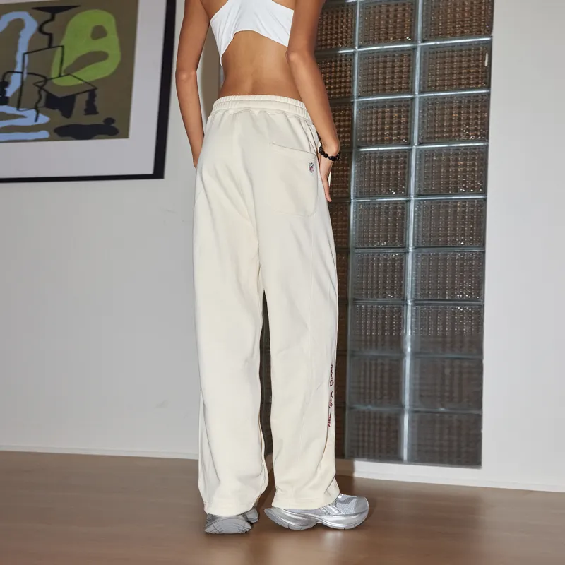 NFL Knitted Sports Pants Unisex Custard-3
