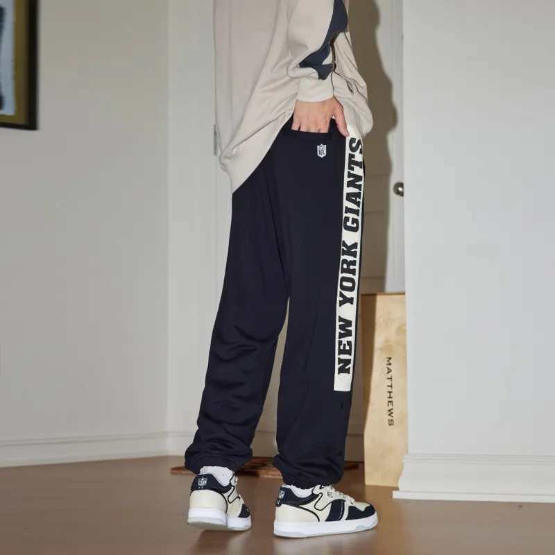 NFL Knitted Sports Pants Unisex Black-3