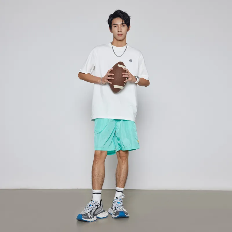 NFL Casual Shorts Unisex Light Green-7