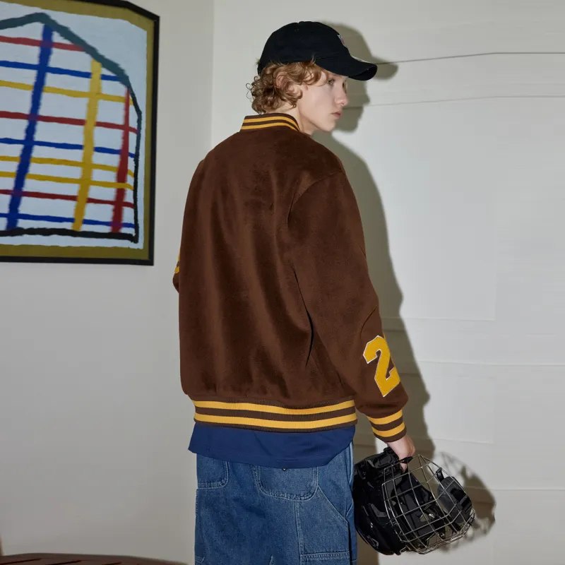 NFL Baseball Jacket Unisex Dark Brown-7