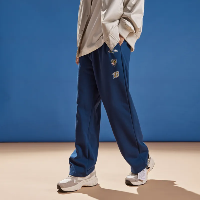 NFL Knitted Sweatpants Unisex Navy Blue-2