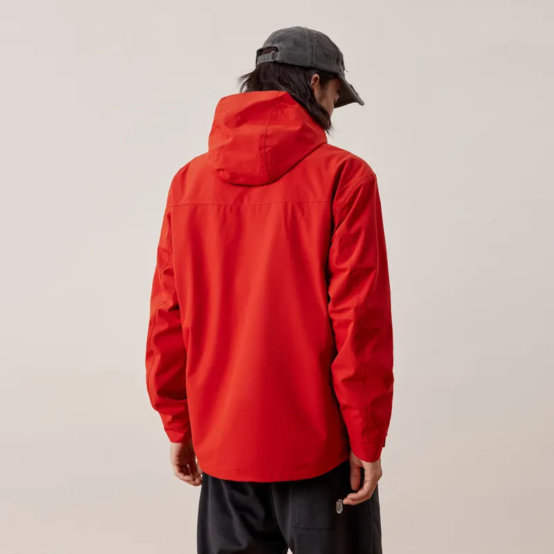 NFL Waterproof And Windproof Windbreaker Jacket Unisex Orange-6