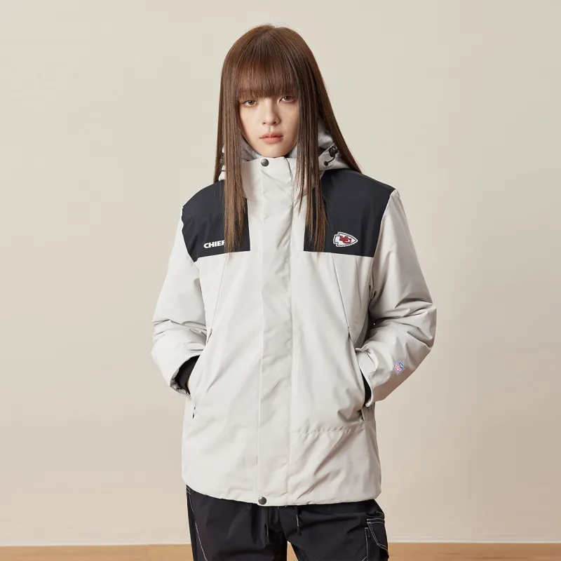 NFL Puffer Jacket Unisex Light Gray-2