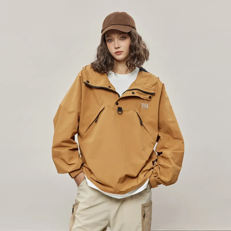 NFL Jackets Coats Unisex Caramel-2