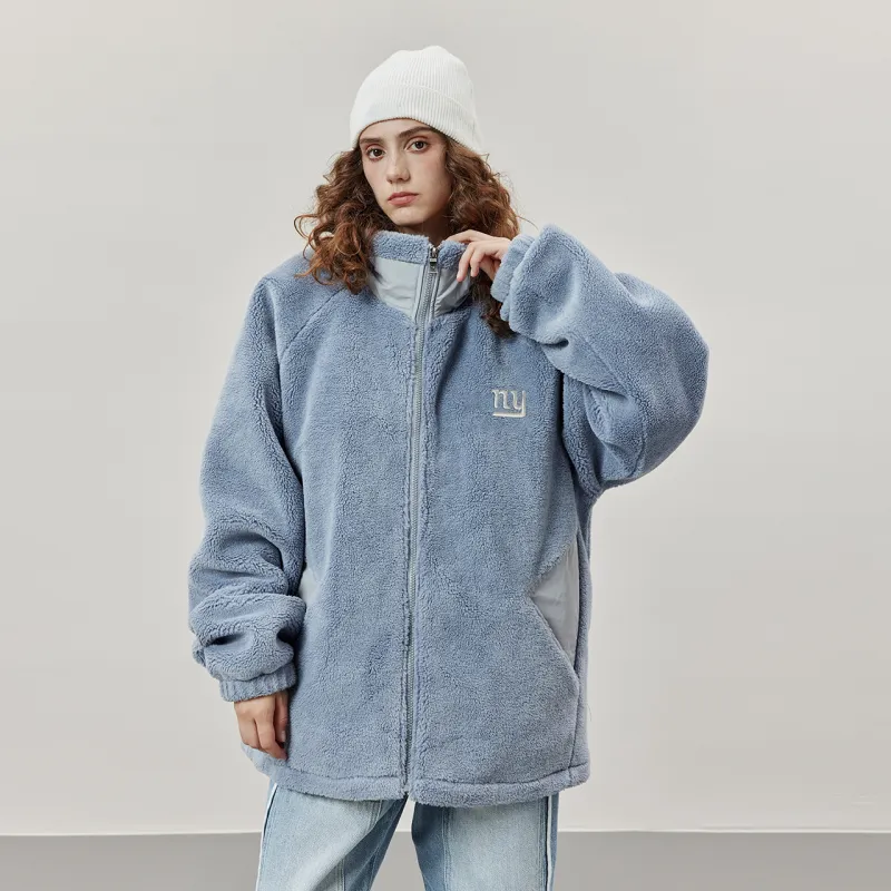 NFL Puffer Jacket Unisex Blue Gray-5