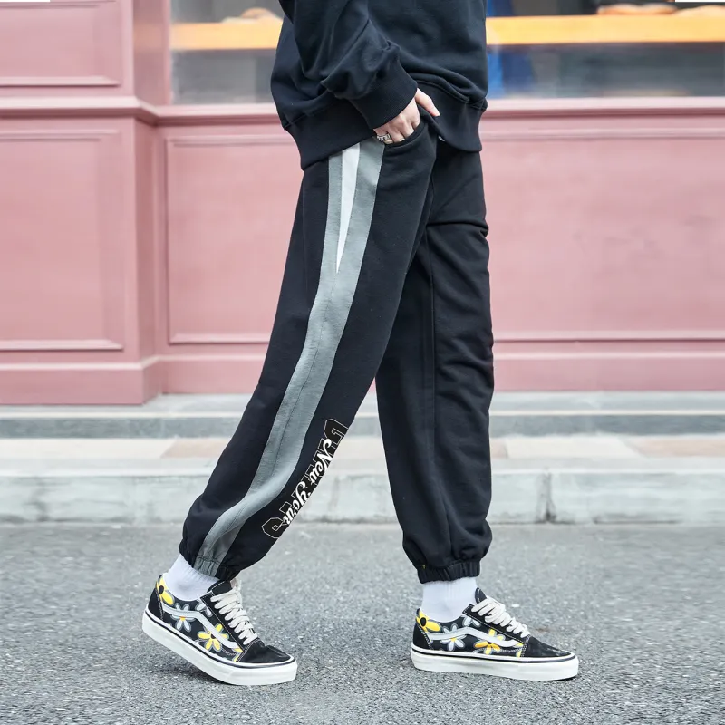 NFL Knitted Sports Pants Unisex Black-2