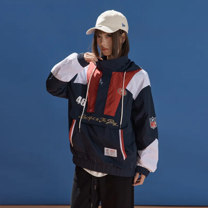 NFL Jackets Coats Unisex Dark Blue-6
