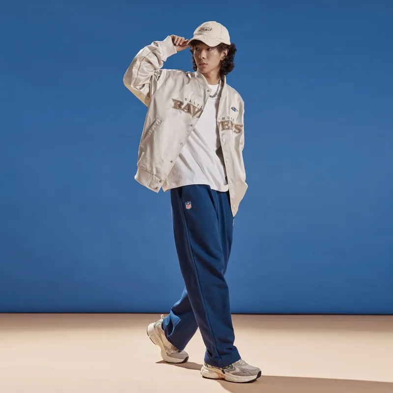 NFL Knitted Sweatpants Unisex Navy Blue-7