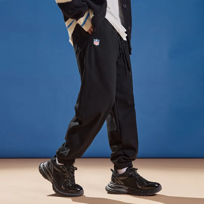 NFL Knitted Sports Pants Unisex Black-2