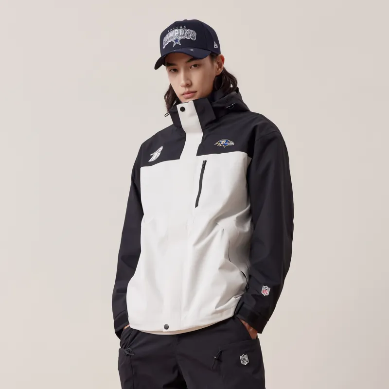 NFL Windbreaker Jacket Unisex Black-15