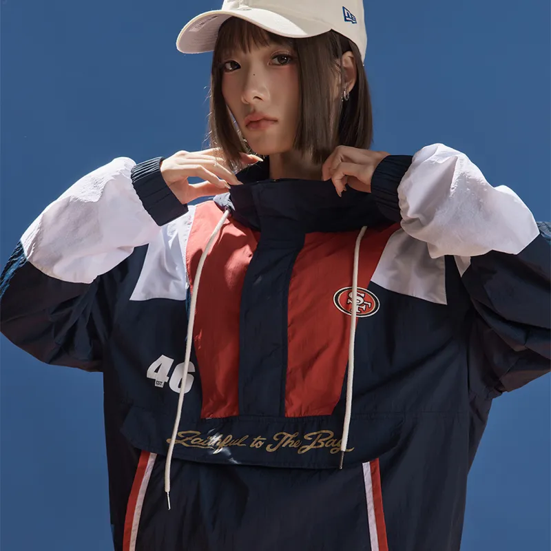 NFL Jackets Coats Unisex Dark Blue-2