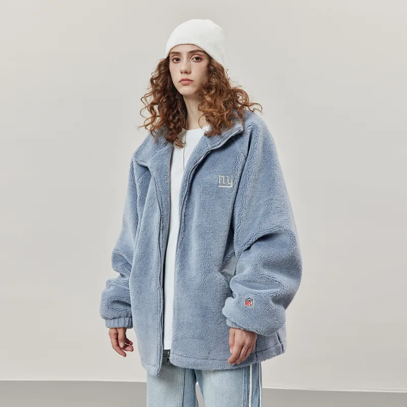 NFL Puffer Jacket Unisex Blue Gray-6
