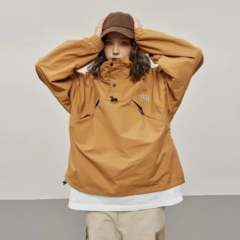 NFL Jackets Coats Unisex Caramel-6