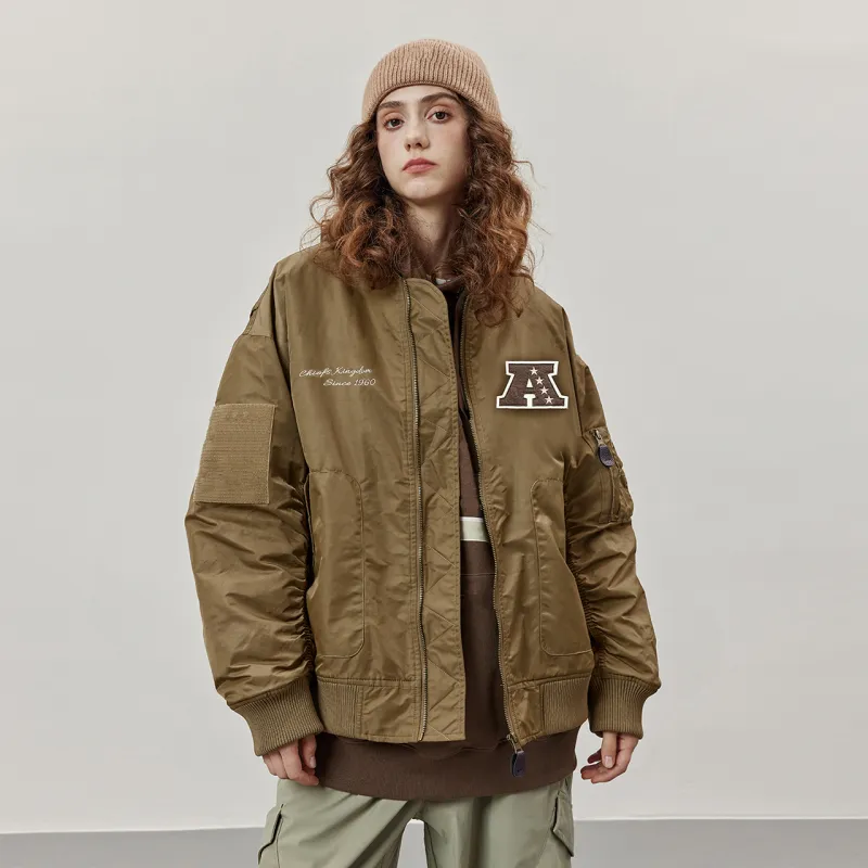 NFL Puffer Jackets Unisex Brown-2